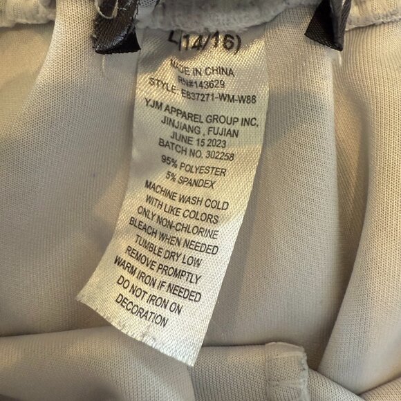 Encrypted Boys L (14/16} Gray Jogger with Zipper Pockets - Picture 4 of 7